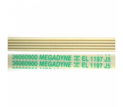 Ремень 1197 J5, L1140мм, белый, Megadyne