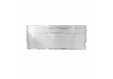 Панель ящика холодильника, Минск, Атлант, 470х15х185мм, прозрачная, верхняя, средняя (66004459), 774142100801