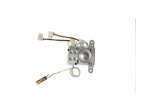 Термостат регулируемый TBS T, 16А/10А, TW, 76°С/термозащита на 94°С, 240мм, капиллярный, h8мм, с индикатором лампы, с проводами, прямоугольный, 250V/400V